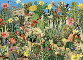 Cobble Hill Puzzle Kaktusov vrt 1000 kosov