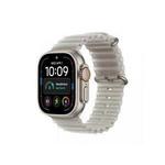 Apple Watch Ultra 4 Natural Titanium, Translucent Grey Ocean Band 49mm LTE pametna ura