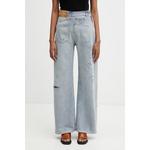 MM6 Maison Margiela kavbojke relaxed kroja ženske modra S52LA0243.M30055.962