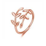 Beneto Odprti bronasti prstan z originalnim dizajnom AGG468-RG srebro 925/1000