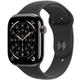 Apple Watch Series 11 Slate Titanium, Black Sport Band S/M 46mm LTE pametna ura