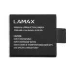 baterije za kamero LAMAX W, črna +majica+športna vrečka