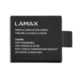 baterije za kamero LAMAX W, črna +majica+športna vrečka