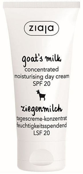 Ziaja Dnevna vlažilna krema SPF 20 Goat`s Milk ( Concentrate d Moisturising Day Cream) 50 ml