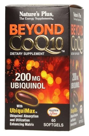 Beyond CoQ10 Ubiquinol 200 mg - 60 mehkih kapsul