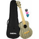 Cascha HH 2317 Bamboo Tenor ukulele Graphite
