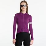 Dres Rapha Women's Pro Team Long Sleeve Midweight Jersey Deep Magenta/ White S