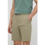 Pohodne kratke hlače Montane Tenacity Lite zelena barva, MTNSH15 - zelena. Pohodne kratke hlače iz kolekcije Montane. Model izdelan iz materiala tipa softshell.