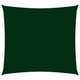 Senčno jadro oksford blago kvadratno 3,6x3,6 m temno zeleno