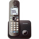 Panasonic KX-TG6811FXM brezžični telefon, DECT, beli/sivi/črni