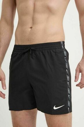 Kopalne kratke hlače Nike črna barva - črna. Kopalne kratke hlače iz kolekcije Nike