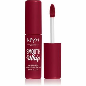 NYX Smooth Whip Matte Lip Cream šminka s kremno teksturo za bolj gladke ustnice 4 ml odtenek 15 Chocolate Mousse za ženske