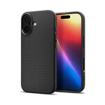 Ovitek Spigen Liquid Air, mat črna - iPhone 17 (ACS10369)