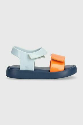 Otroški sandali Melissa JUMP BB mornarsko modra barva - mornarsko modra. Otroški sandali iz kolekcije Melissa. Model je izdelan iz sintetičnega materiala. Idealno za bazen