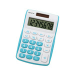 Genie Kalkulator 8-mestni žepni 120 b moder
