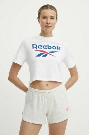 Bombažna kratka majica Reebok Identity ženska