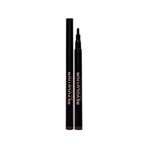 Makeup Revolution London Micro Brow Pen svinčnik za obrvi 1 ml odtenek Medium Brown