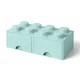 LEGO škatla za shranjevanje 8 - z vodnimi predali 250 x 500 x 180 mm