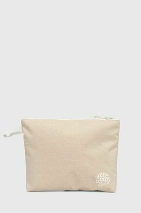 Kozmetična torbica Rip Curl bež barva - bež. Toaletna torbica iz kolekcije Rip Curl. Model izdelan iz tekstilnega materiala.