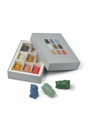 Barvice Liewood Wallace Crayons 9-pack - pisana. Barvice iz kolekcije Liewood. Komplet je pakiran v škatli blagovne znamke.