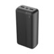 Maxlife Power Bank prenosna baterija 30.000 mAh PD QC in tipC USB kabel