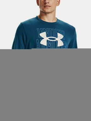 Under Armour Pulover UA Rival Terry Logo Crew-BLU S