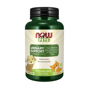 Podpora urinarnega trakta za pse in mačke NOW (90 žvečljivih tablet)