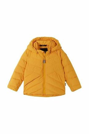 Otroška puhovka Reima Kupponen rumena barva - rumena. Otroška jakna iz kolekcije Reima. Podložen model