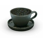 LE COQ skodelica za čaj Phobos 230ml, črno-modra, stoneware