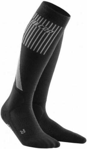 CEP WP205U Winter Compression Tall Socks Black II Tekaške nogavice