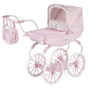 DeCuevas 87046 Otroški voziček za punčke globok NIZA 2022 - 68 cm