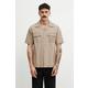 MM6 Maison Margiela srajca moška bombažna bež SH0DR0008.M35741.115