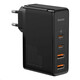BASEUS GaN2 Pro polnilnik 2x USB / 2x USB-C 100W QC PD, črna
