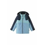 Otroška jakna Reima Salla - modra. Otroška jakna iz kolekcije Reima. Podložen model, izdelan iz materiala v različnih barvah. Visokokakovosten material, izdelan v skladu z načeli trajnostnega razvoja.