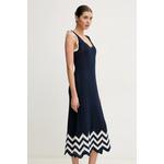 Pepe Jeans Obleka Pepe Jeans OLLIE DRESS mornarsko modra PL953717