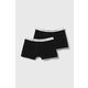 Otroške boksarice Tommy Hilfiger 2-pack črna barva - črna. Otroški boksarice iz kolekcije Tommy Hilfiger. Model izdelan iz gladke, elastične pletenine. V kompletu sta dva para.