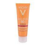 Vichy Idéal Soleil Anti-Ageing 3-in-1 zaščita pred soncem za obraz SPF50 50 ml za ženske