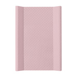 CEBA Dvojna previjalna podloga s fiksno ploščo (50x70) Comfort Caro Pink