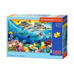 WEBHIDDENBRAND CASTORLAND Puzzle Delfini v tropih 180 kosov