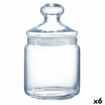 NEW Kozarec za shranjevanje Luminarc Club Prozorno Steklo (750 ml) (6 kosov)