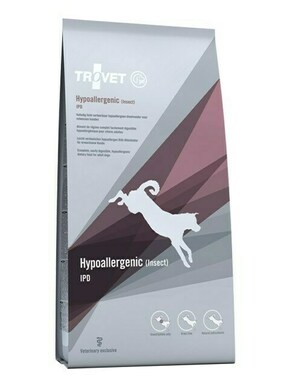Krma trovet hypoallergenic ipd with insect 10 kg odrasli