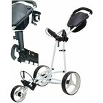Big Max Autofold X2 SET White Ročni voziček za golf