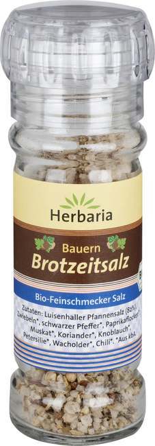 Herbaria Bio kmečka sol - mini mlinček - 19 g
