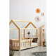 Otroška postelja v obliki hiške iz borovega lesa 90x190 cm Mila MBP - Adeko
