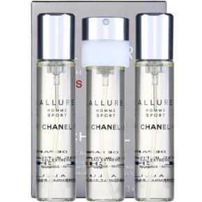 Chanel Allure Homme Sport Eau Extreme toaletna voda polnilo 3x20 ml za moške
