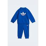 adidas Originals komplet za dojenčke z bombažem mornarsko modra KD1043