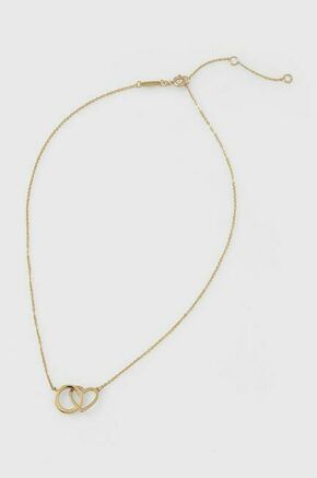 Pozlačena ogrlica Aldo LOVEKNOT LOVEKNOT.972 - zlata. Ogrlica iz kolekcije Aldo. Model izdelan kovine
