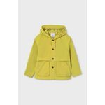 Otroška jakna Mayoral rumena barva - rumena. Otroški jakna iz kolekcije Mayoral. Prehoden model, izdelan iz gladkega materiala.