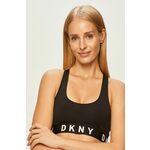 Funkcijsko perilo Dkny črna barva - črna. Modrček s športnim krojem iz kolekcije Dkny. Model izdelan iz udobnega materiala.