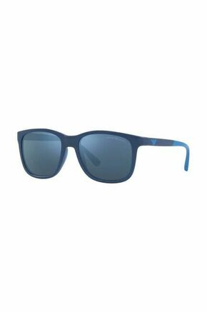 Otroška sončna očala Emporio Armani mornarsko modra barva